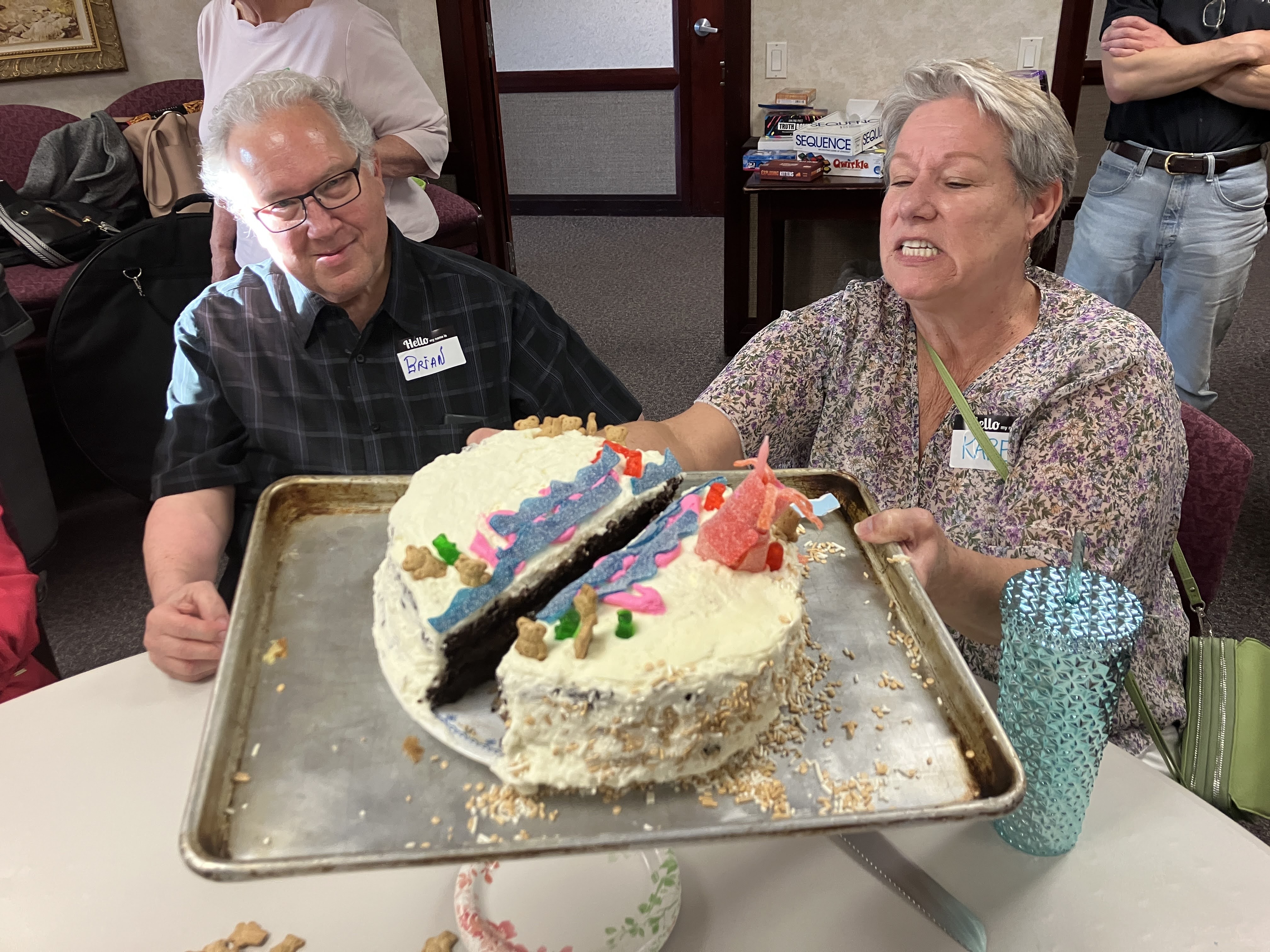 decorating cakes