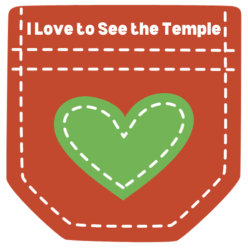 I Love to See the Temple pocket