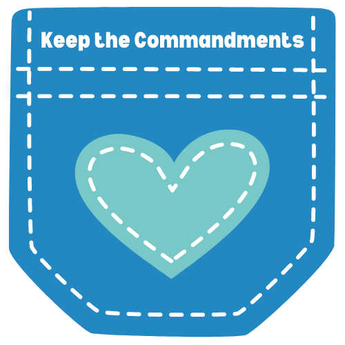 Keep the Commandments pocket