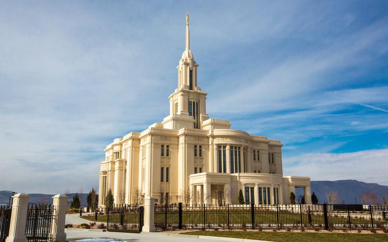 Payson Temple Exterior